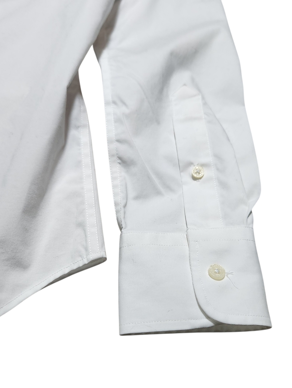 Lauren Ralph Lauren White Button-Down Shirt - Picture 8 of 13